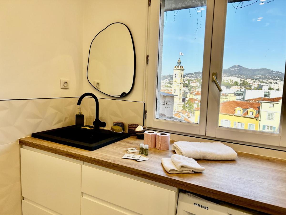 Aparthotel Riviera: Luminous Duplex with Panoramic View Nice Exterior photo